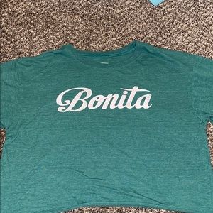 Green Bonita Crop Top